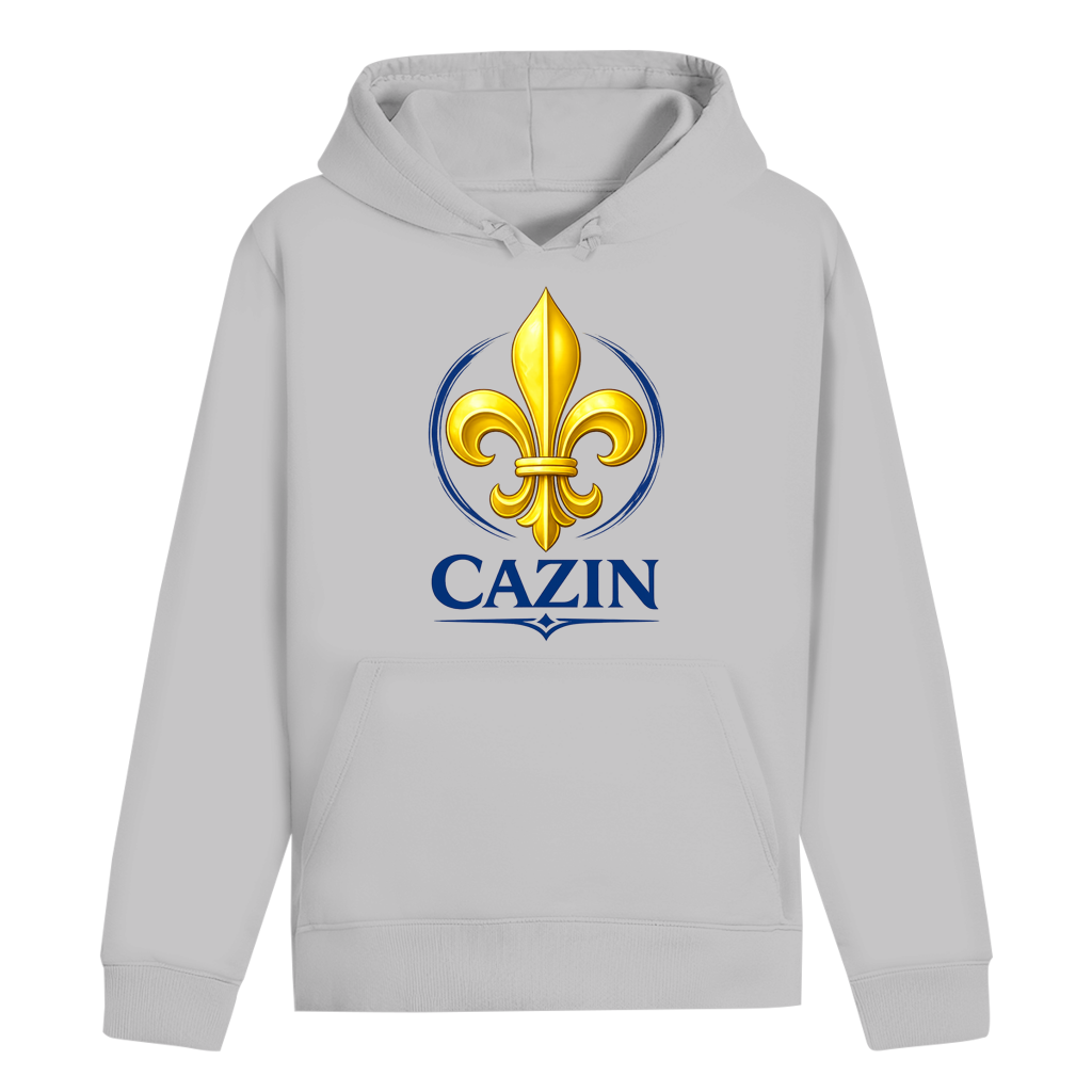 Cazin Bosna Muški Premium Hoodie sa Bosanskim Ljiljanom | Organski Dukserica