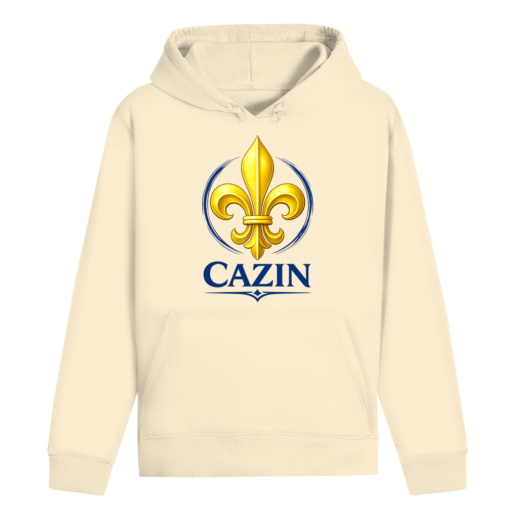 Cazin Bosna Muški Premium Hoodie sa Bosanskim Ljiljanom | Organski Dukserica