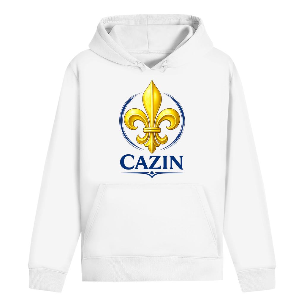 Cazin Bosna Muški Premium Hoodie sa Bosanskim Ljiljanom | Organski Dukserica