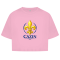 Ženski kratki top Cazin Bosna sa bosanskim ljiljanom | Fitness & Streetwear