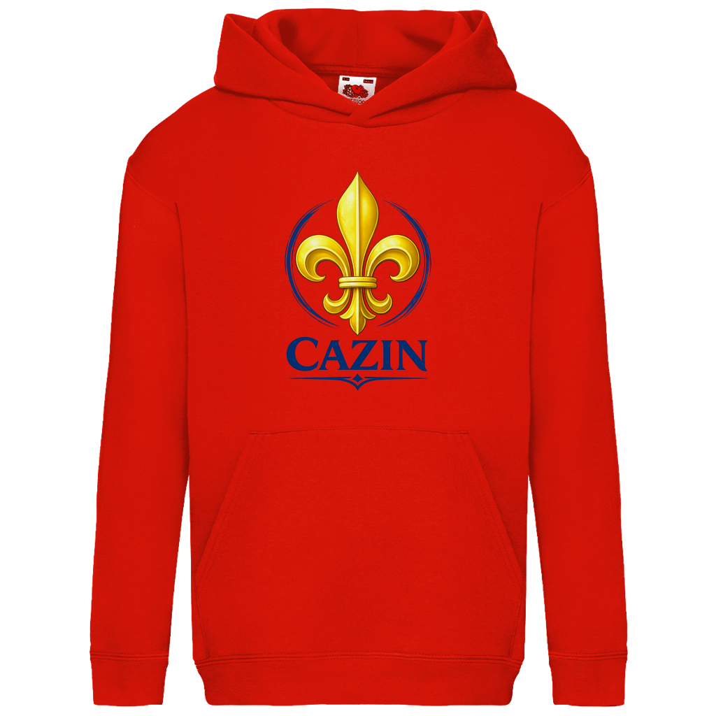 Cazin Bosna Dječiji Hoodie sa Bosanskim Ljiljanom | Dječiji Dukserica