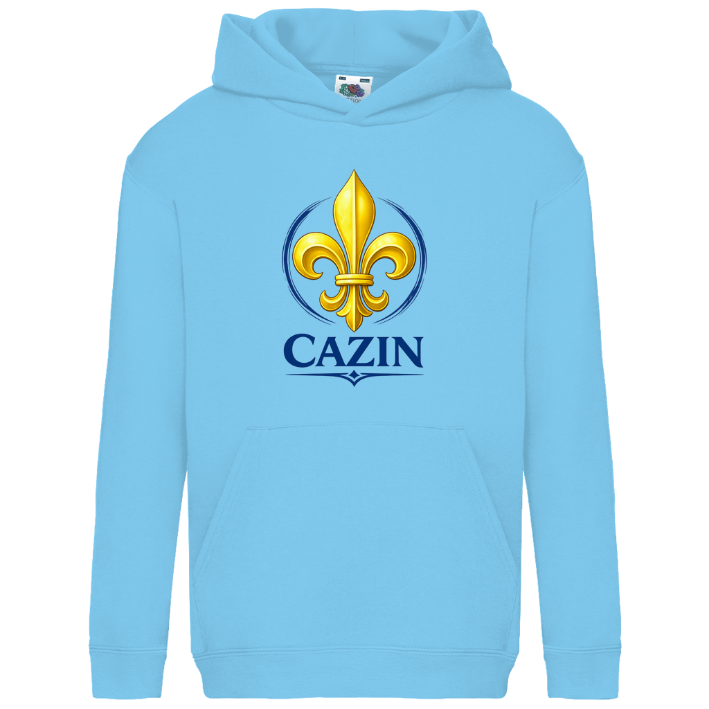 Cazin Bosna Dječiji Hoodie sa Bosanskim Ljiljanom | Dječiji Dukserica