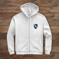 Bosna Hoodie sa patentnim zatvaračem 🇧🇦 – Bosanski Grb Klasik 🔥 Najprodavanije | Lijeva strana grudi