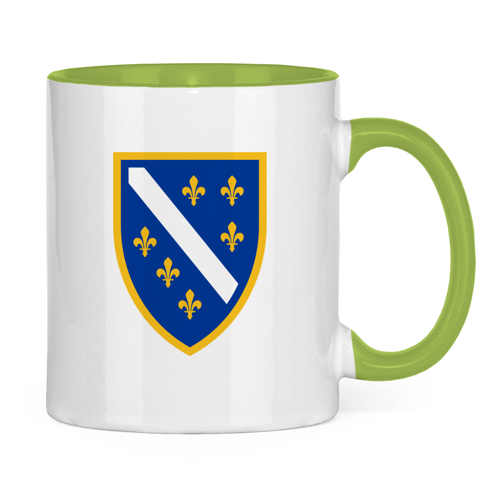 Šolja dvobojna - Grb Bosne