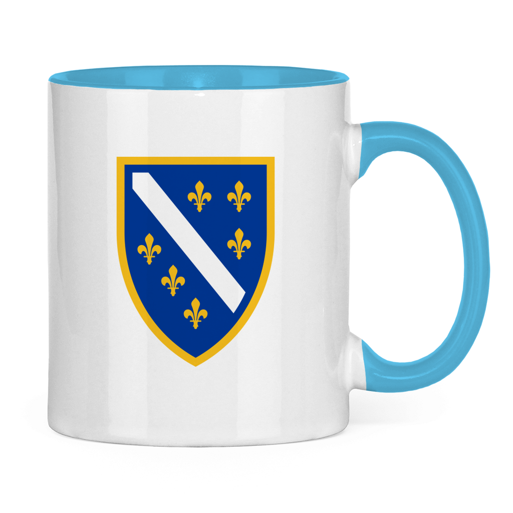 Šolja dvobojna - Grb Bosne