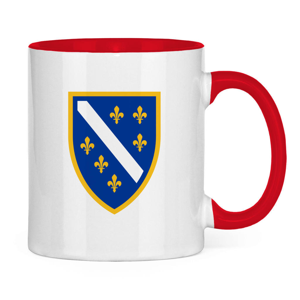 Šolja dvobojna - Grb Bosne