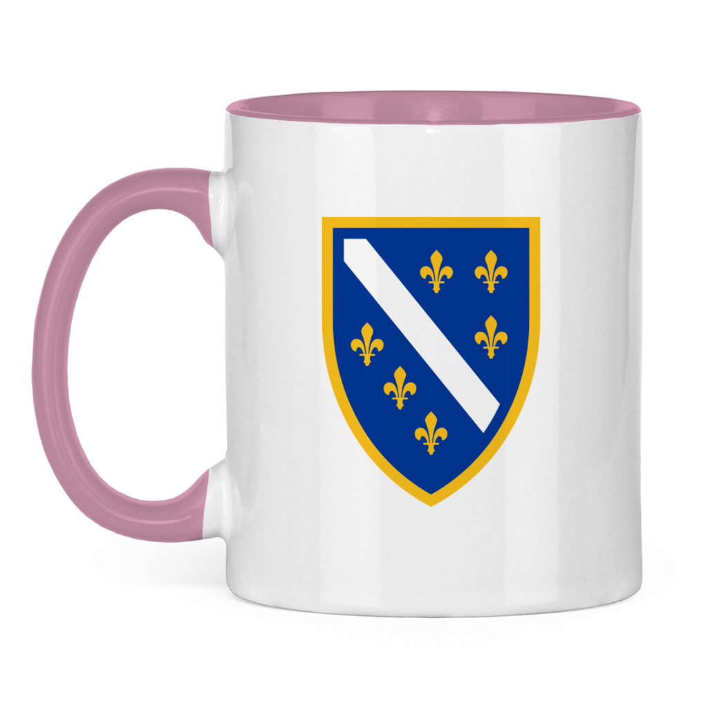 Šolja dvobojna - Grb Bosne