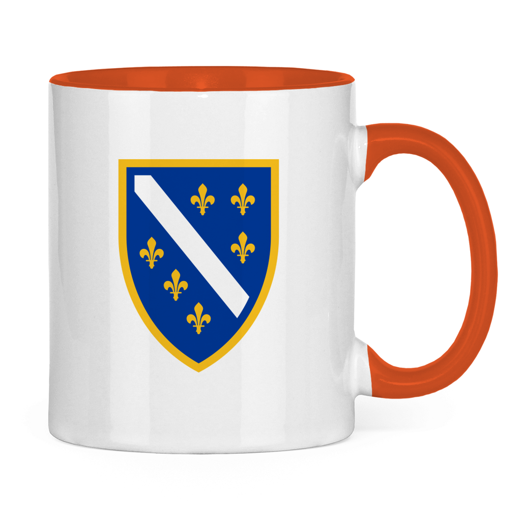 Šolja dvobojna - Grb Bosne