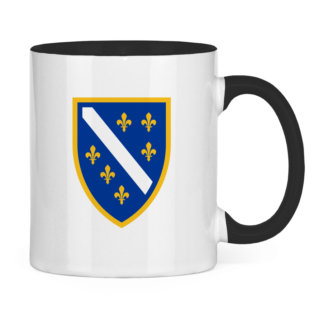 Šolja dvobojna - Grb Bosne