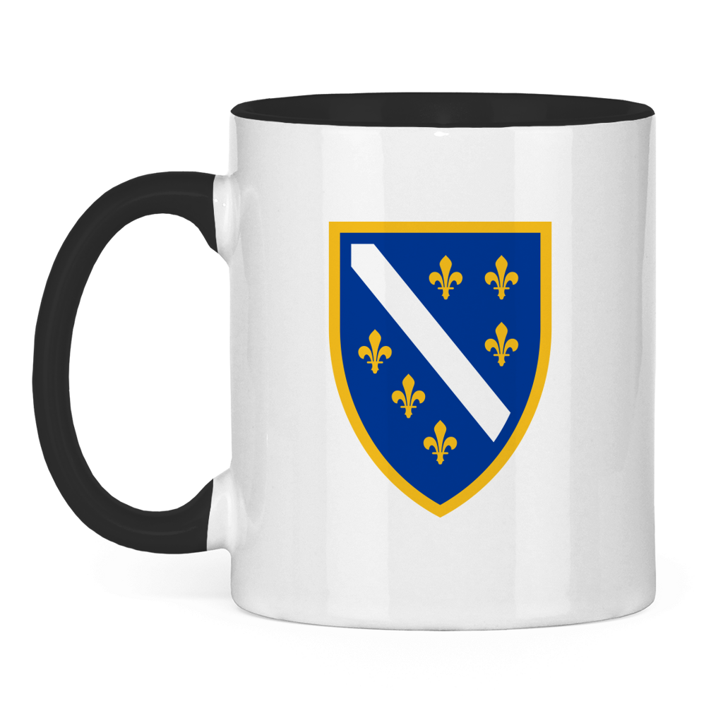 Šolja dvobojna - Grb Bosne