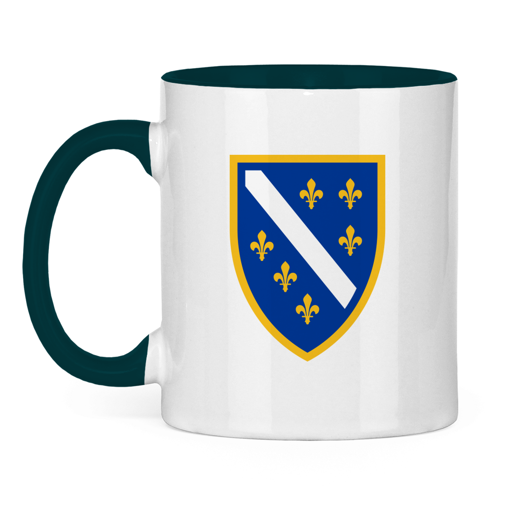 Šolja dvobojna - Grb Bosne