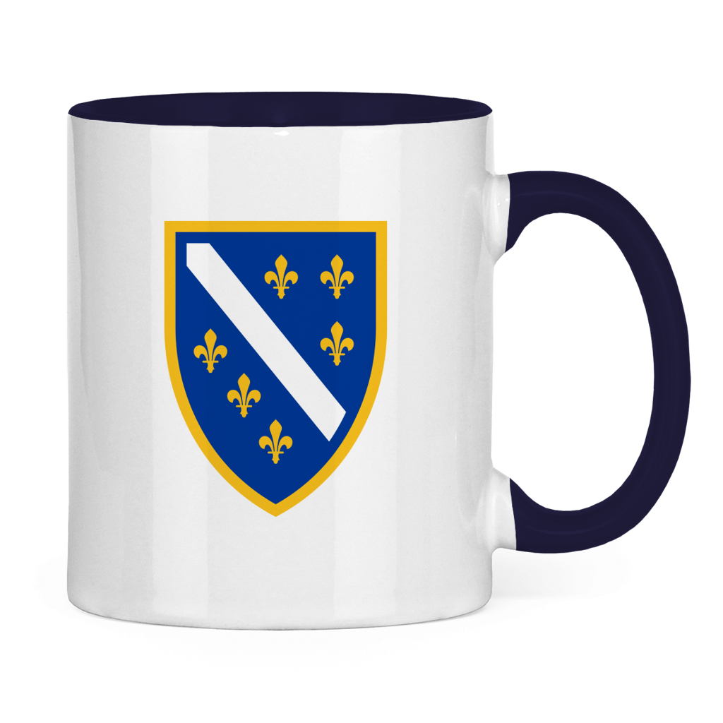 Šolja dvobojna - Grb Bosne