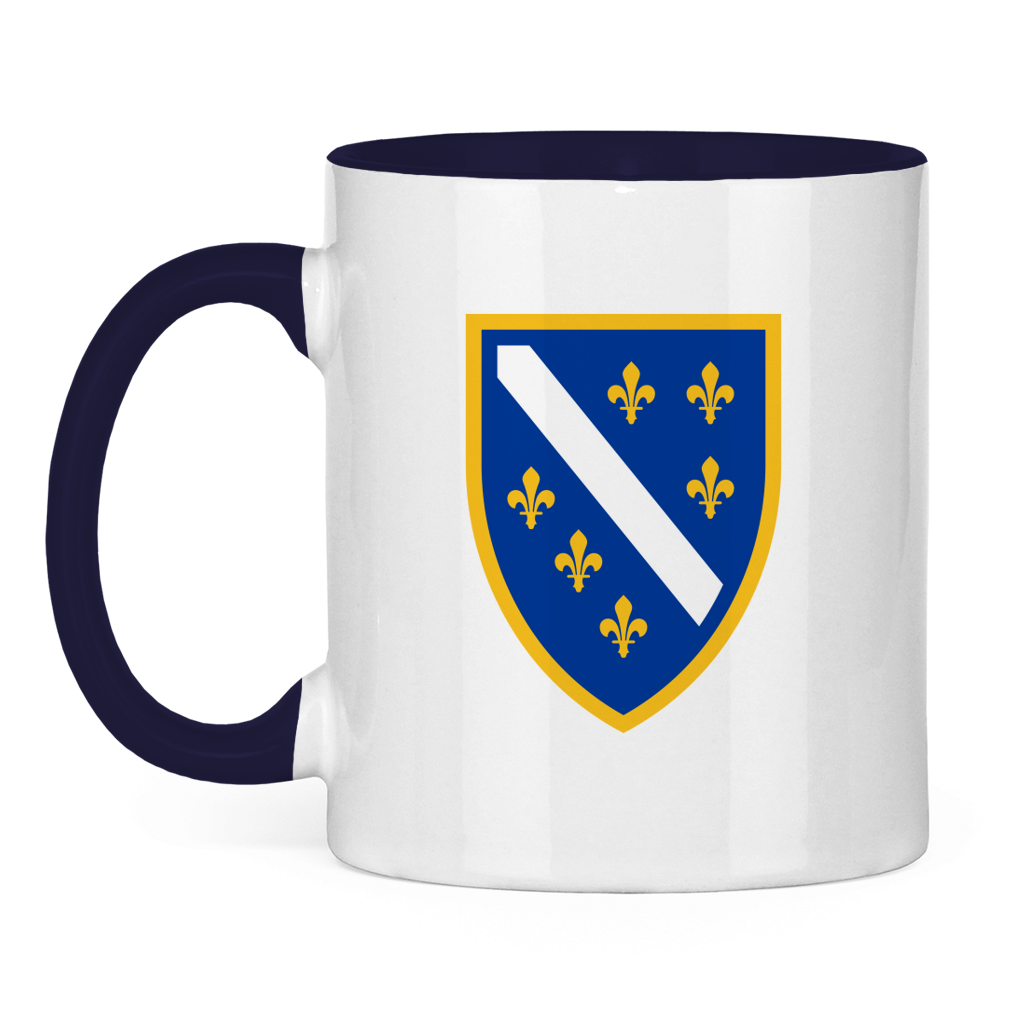 Šolja dvobojna - Grb Bosne