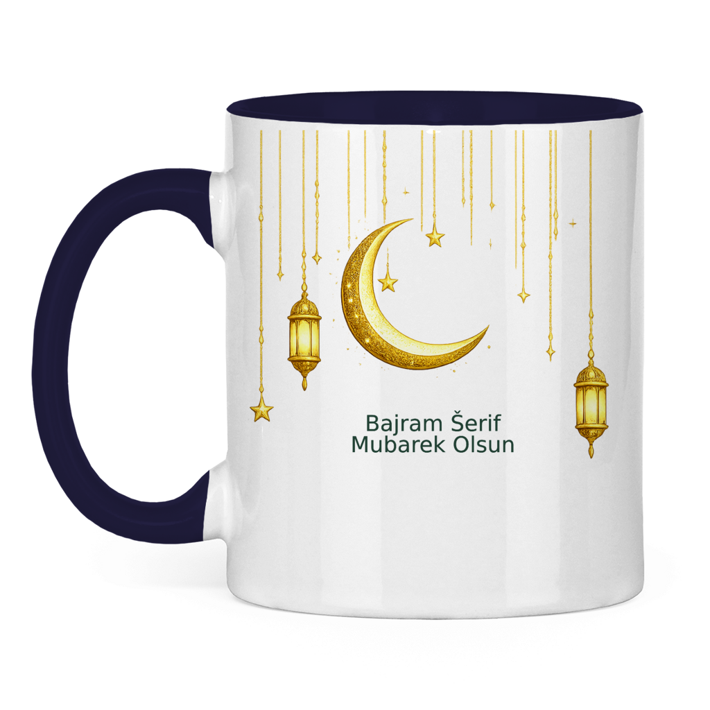 🇧🇦 Bajram šolja Mjesec & fenjer | Elegantan poklon za Bajram Mubarak