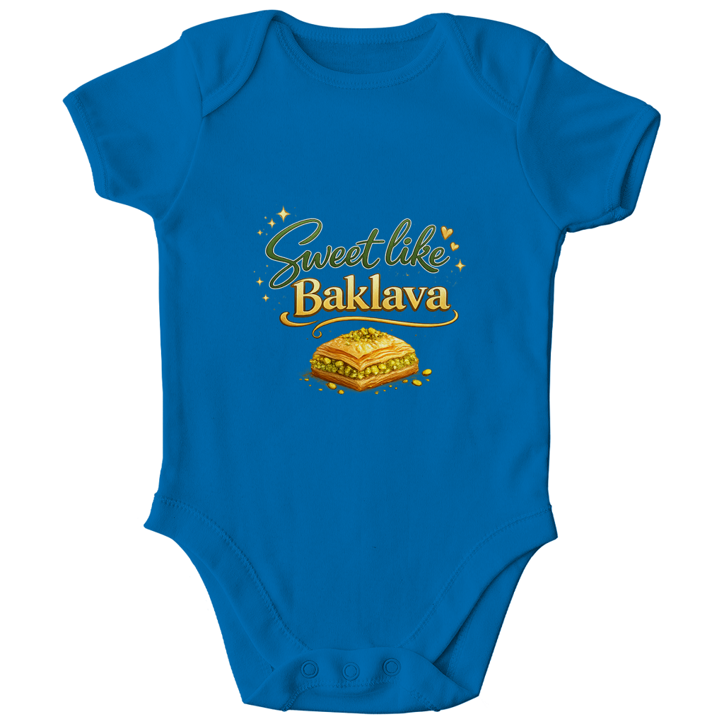 Slatko kao baklava – Dječiji organski bodi | Eid bodi za bebe