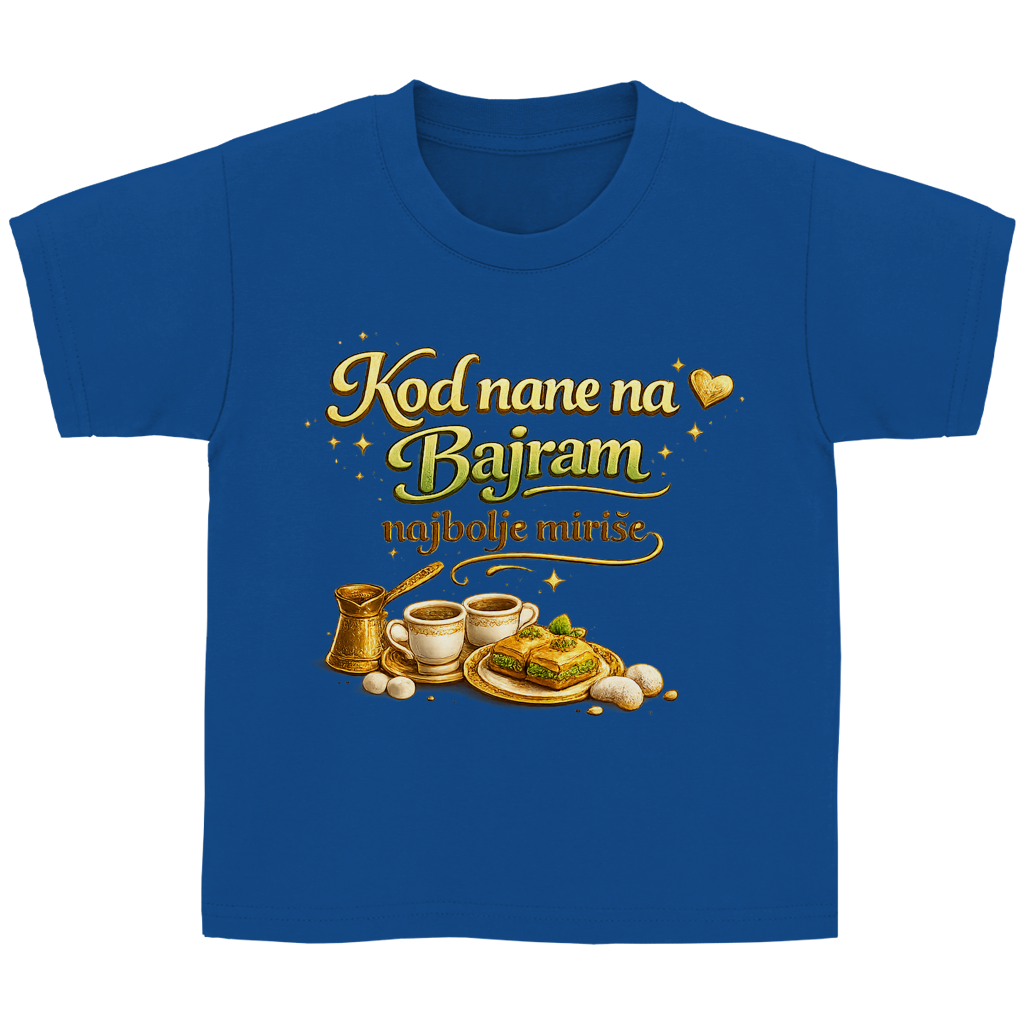 🇧🇦 Dosao sam zbog Bajramluka  – Kinder Basic T-Shirt | Eid Shirt