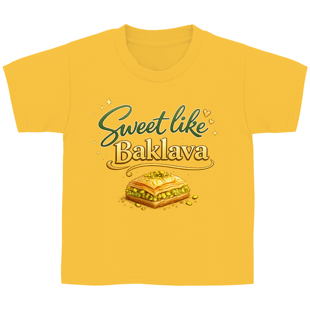 Slatko kao baklava – Dječija osnovna majica | Bajramska majica