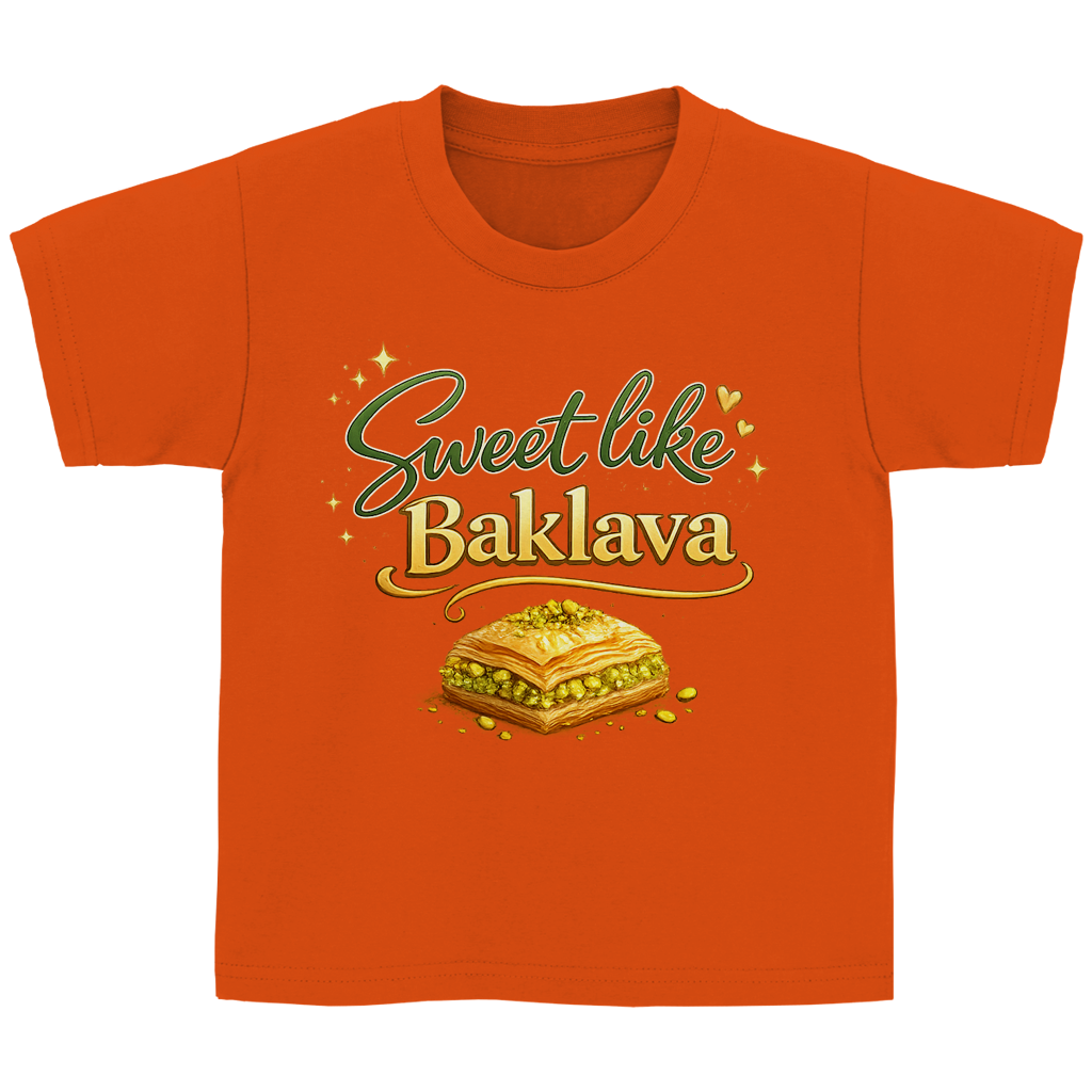 Slatko kao baklava – Dječija osnovna majica | Bajramska majica