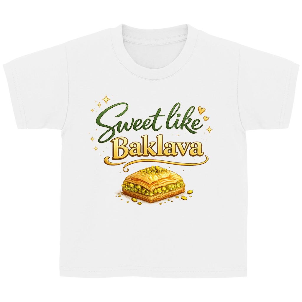 Slatko kao baklava – Dječija osnovna majica | Bajramska majica