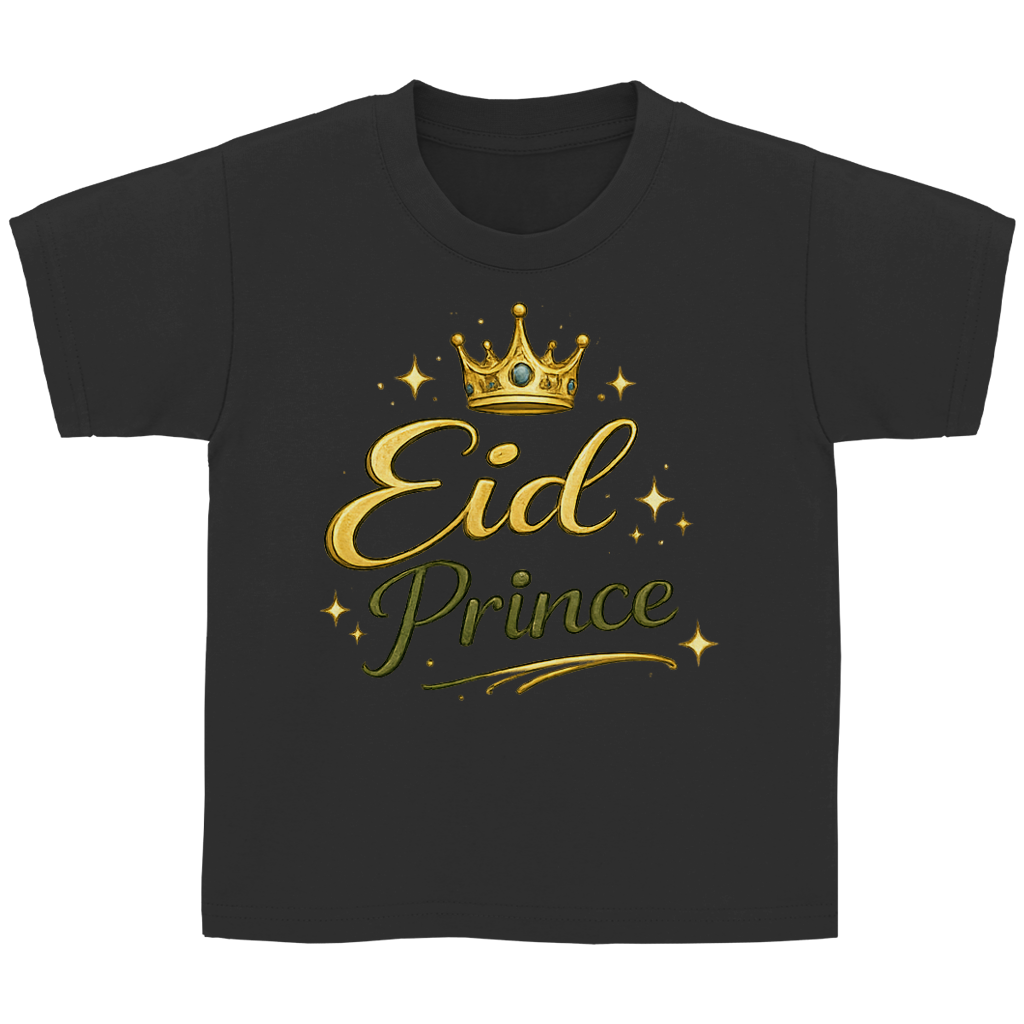 Eid Princ – Dječja osnovna majica | Bajramska majica