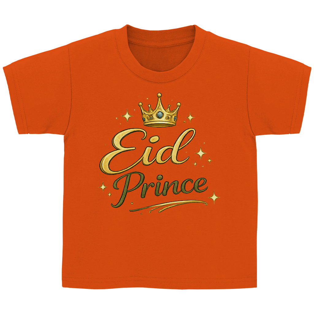 Eid Princ – Dječja osnovna majica | Bajramska majica