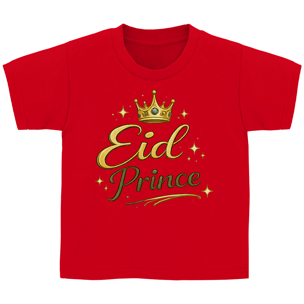 Eid Princ – Dječja osnovna majica | Bajramska majica
