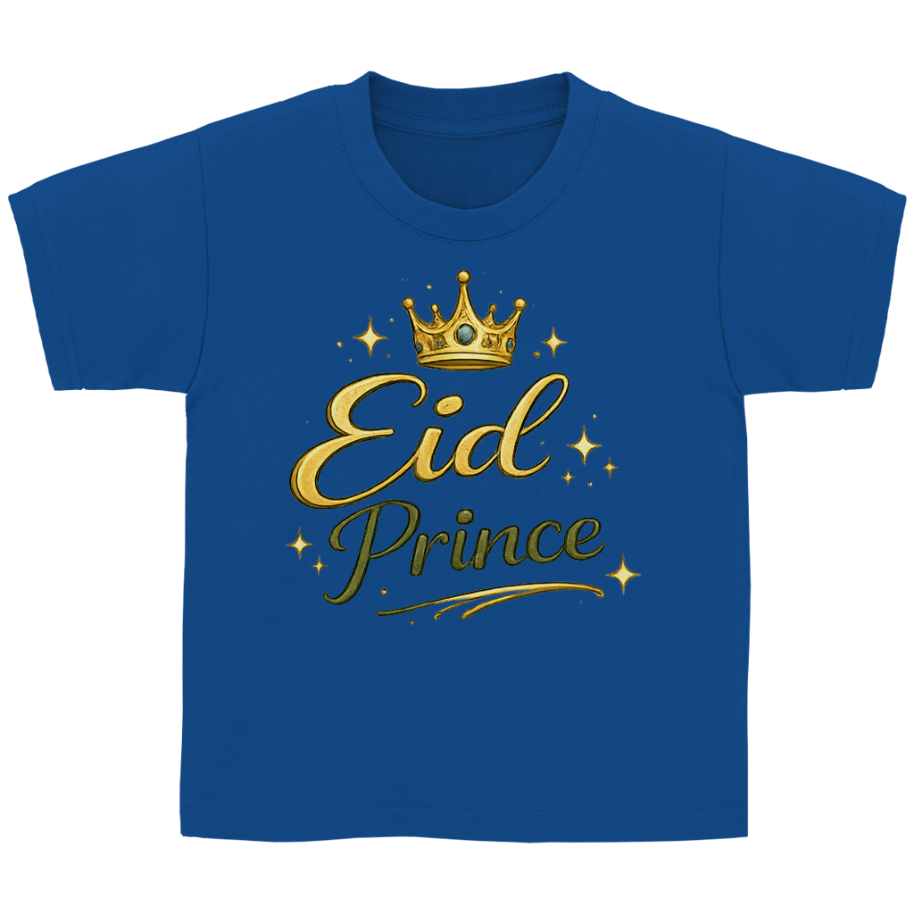 Eid Princ – Dječja osnovna majica | Bajramska majica