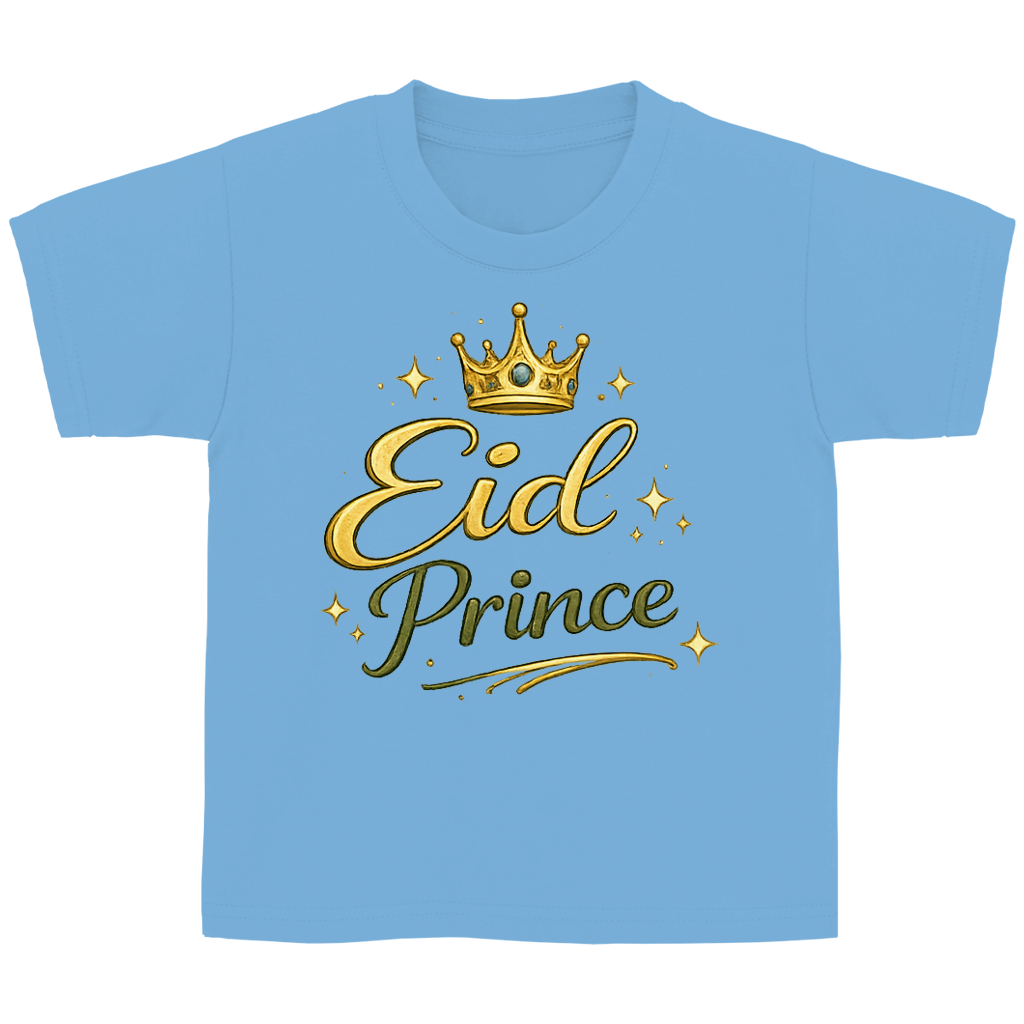 Eid Princ – Dječja osnovna majica | Bajramska majica