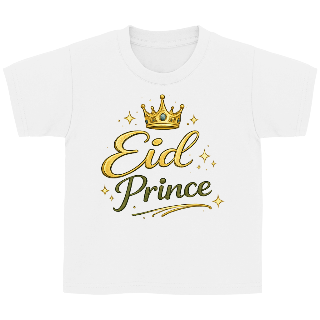 Eid Princ – Dječja osnovna majica | Bajramska majica