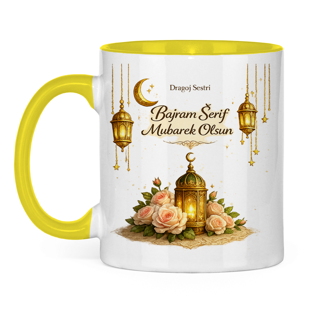 🇧🇦 Eid Tasse Dragoj Sestri Bajram Šerif Mubarek Olsun | Elegantan Eid Mubarak poklon