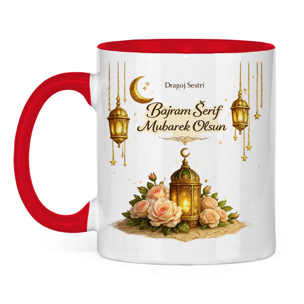 🇧🇦 Eid Tasse Dragoj Sestri Bajram Šerif Mubarek Olsun | Elegantan Eid Mubarak poklon