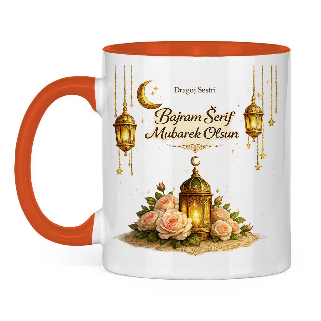 🇧🇦 Eid Tasse Dragoj Sestri Bajram Šerif Mubarek Olsun | Elegantan Eid Mubarak poklon