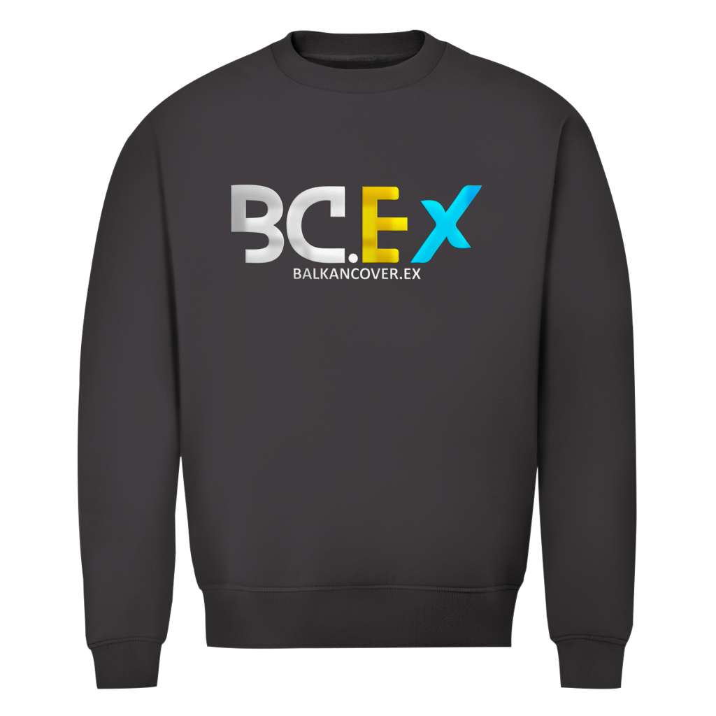 Muška premium organska dukserica BCEX | Prednji print