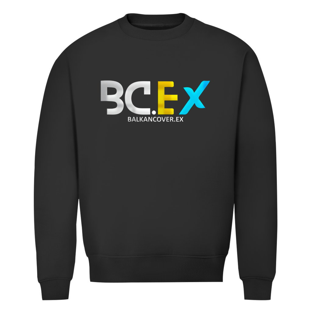 Muška premium organska dukserica BCEX | Prednji print