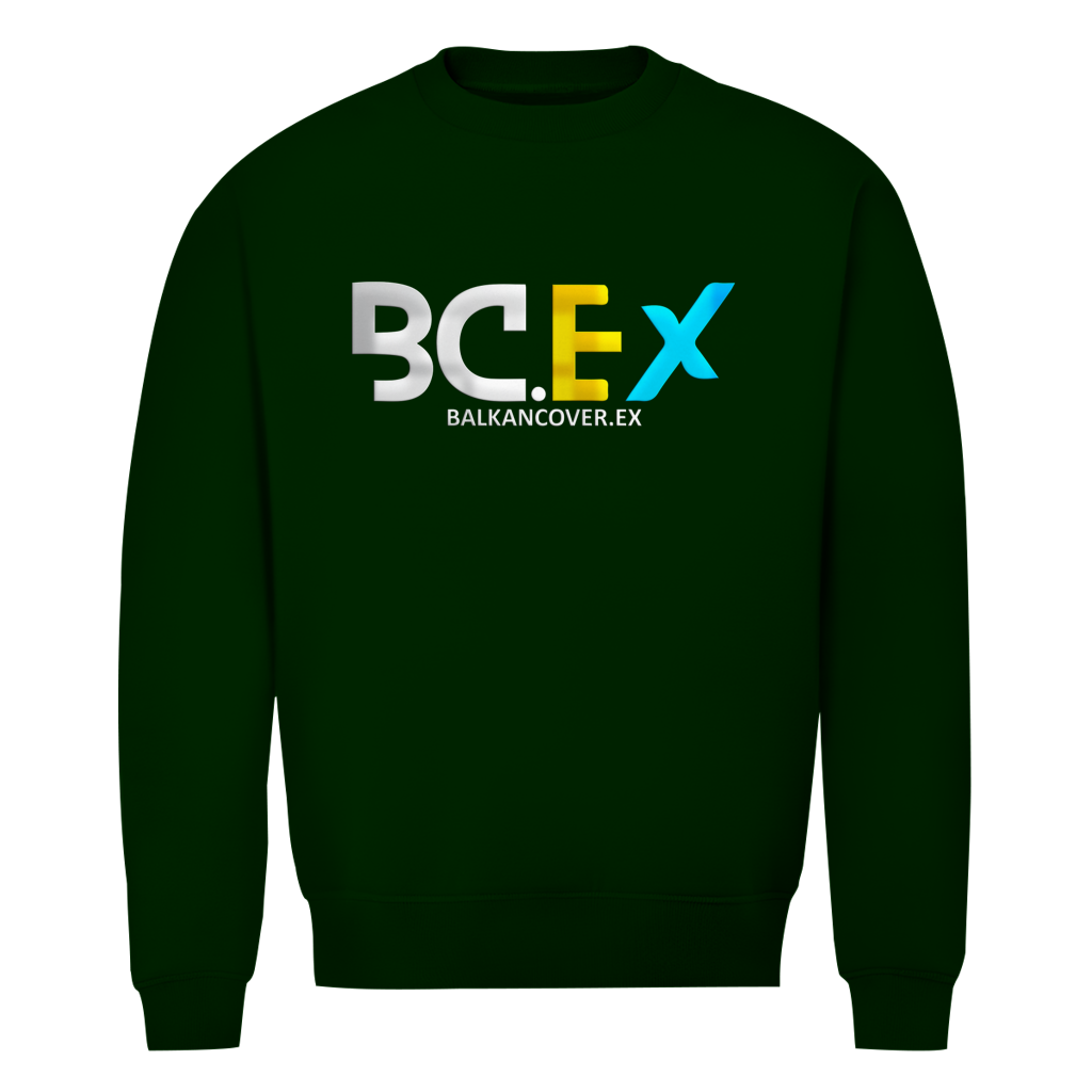 Muška premium organska dukserica BCEX | Prednji print