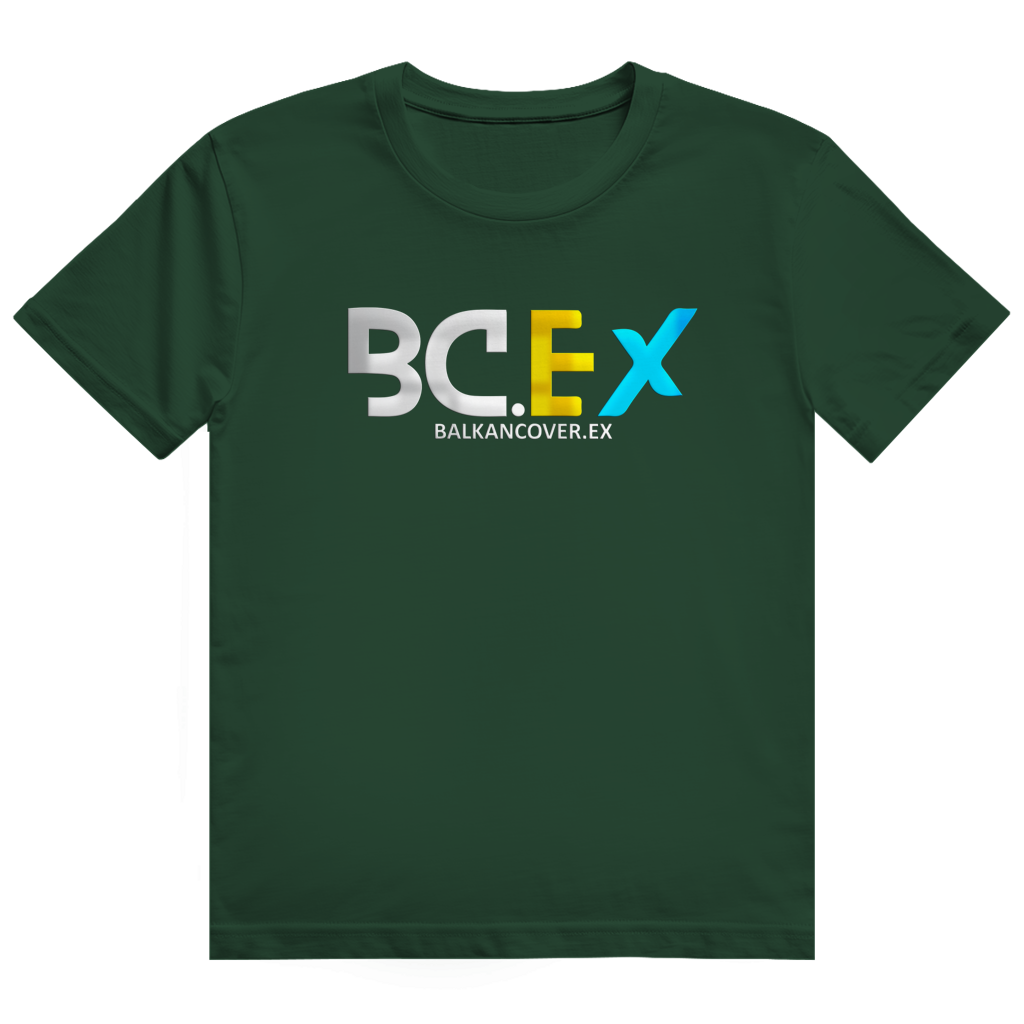 Muška teška pamučna majica BCEX | Prednji print
