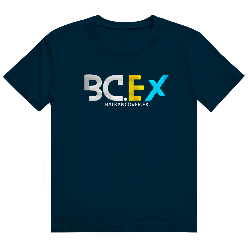 Muška teška pamučna majica BCEX | Prednji print