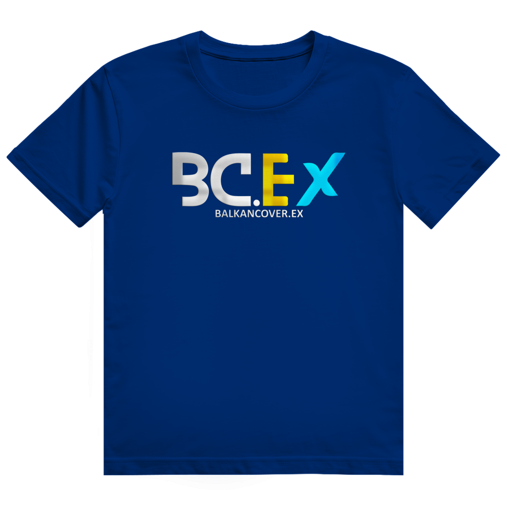 Muška teška pamučna majica BCEX | Prednji print