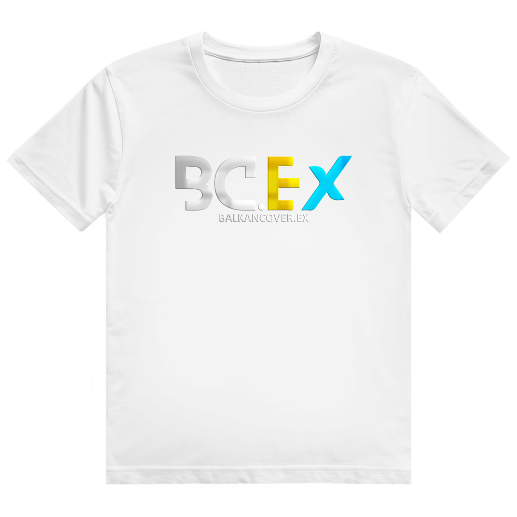 Muška teška pamučna majica BCEX | Prednji print
