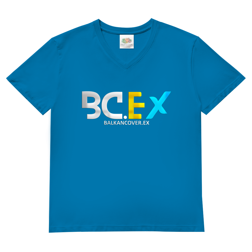 Muška Basic V-majica BCEX | Prednja štampa