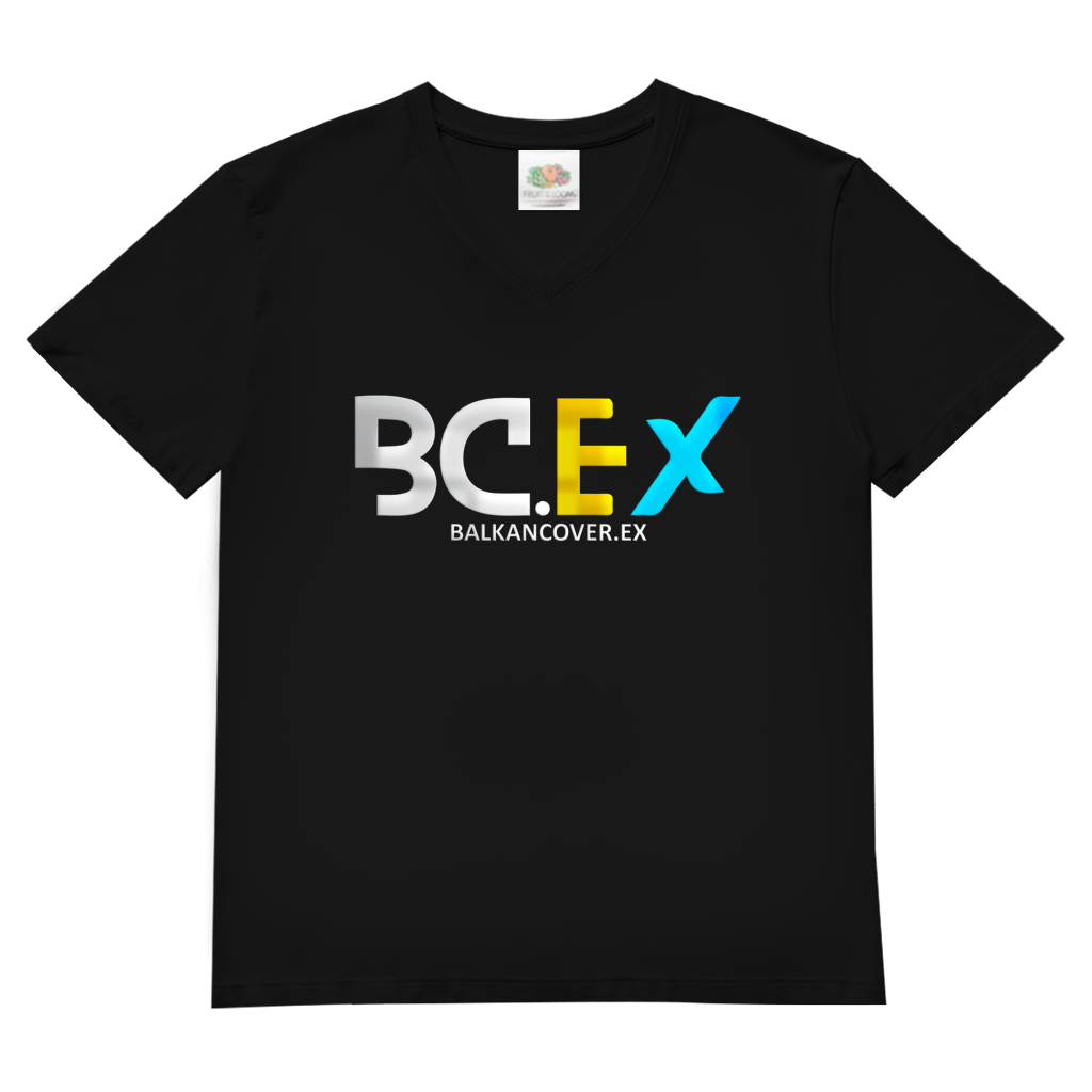 Muška Basic V-majica BCEX | Prednja štampa