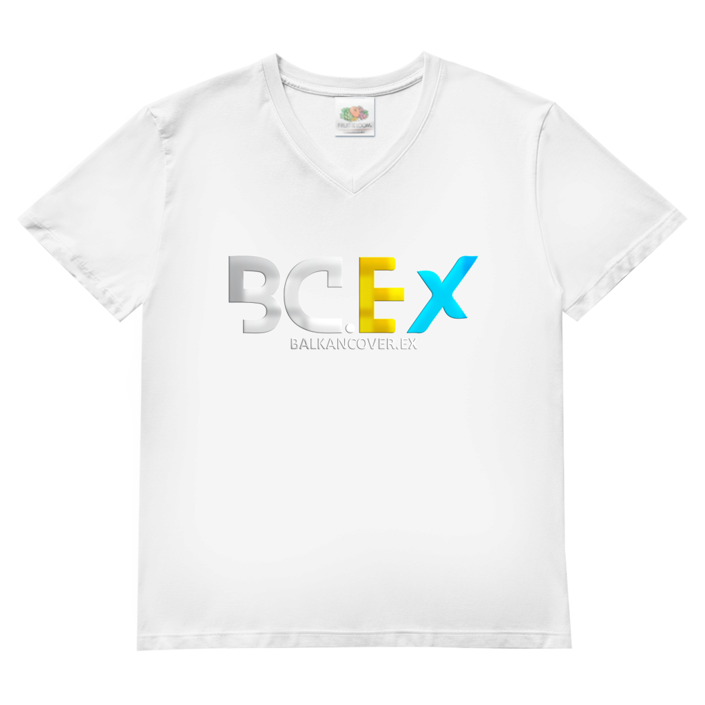 Muška Basic V-majica BCEX | Prednja štampa