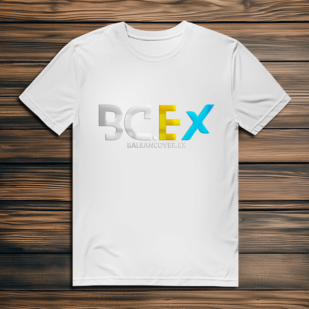 Muška premium organska majica BCEX | Prednja štampa