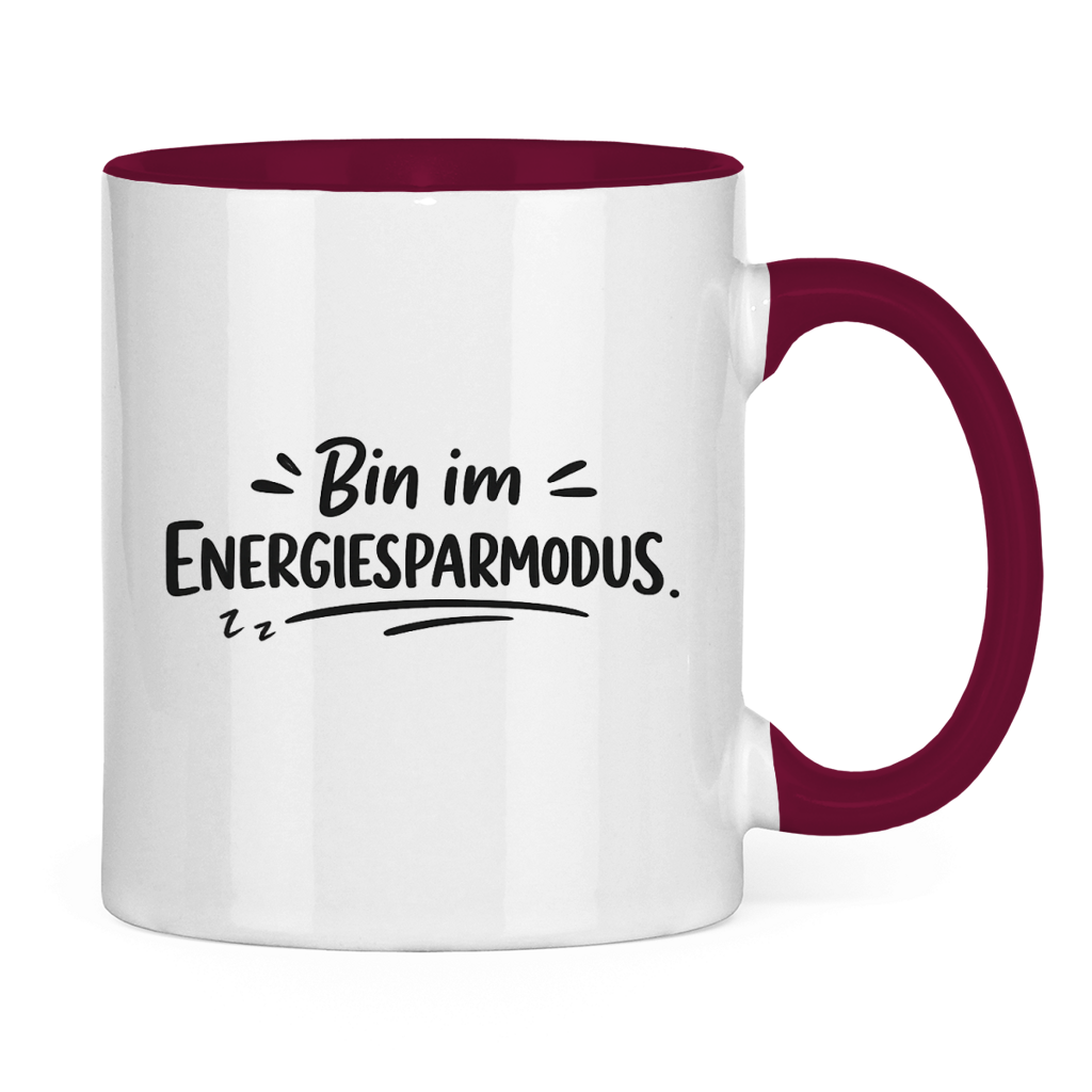 Smiješna šolja "U režimu sam uštede energije."