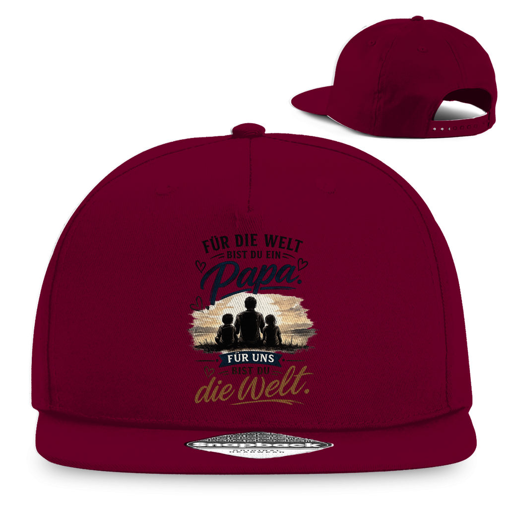 Snapback kačket "Za svijet si otac" – Moderan poklon za Dan očeva