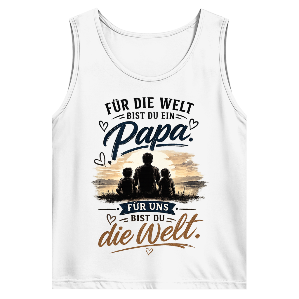 Muški potkošulja "Za svijet si ti tata" – Poklon za Dan očeva za tatu