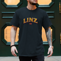 Muška majica LINZ Vintage College Style – Austria Street Vibes kolekcija