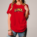 Ženska majica LINZ Vintage College Style – Austria Street Vibes kolekcija