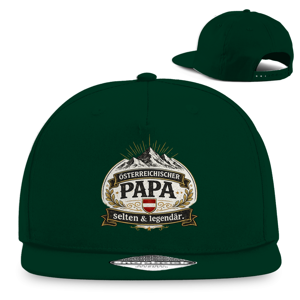 Snapback kapa za repere "Austrijski tata – rijedak i legendaran" | Moderna kapa za tatu