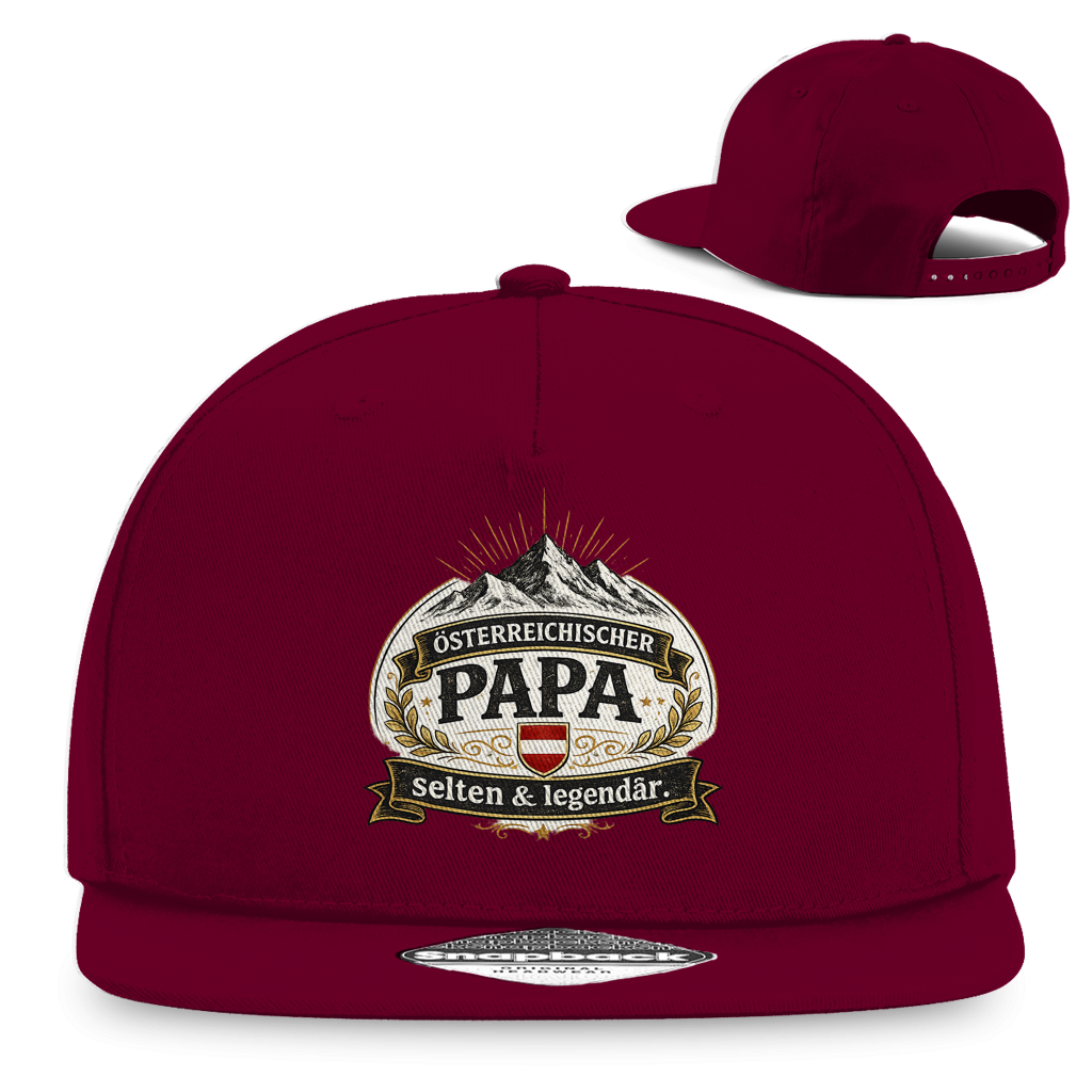 Snapback kapa za repere "Austrijski tata – rijedak i legendaran" | Moderna kapa za tatu